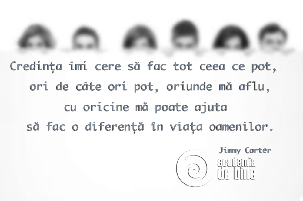 Tu cum, cu ce faci diferența?