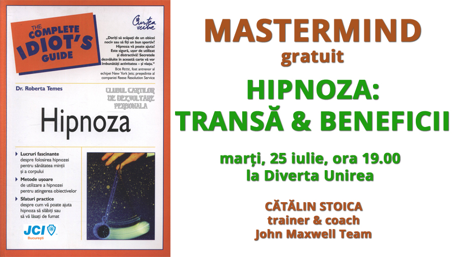 Mastermind: HIPNOZA: Transa & Beneficii