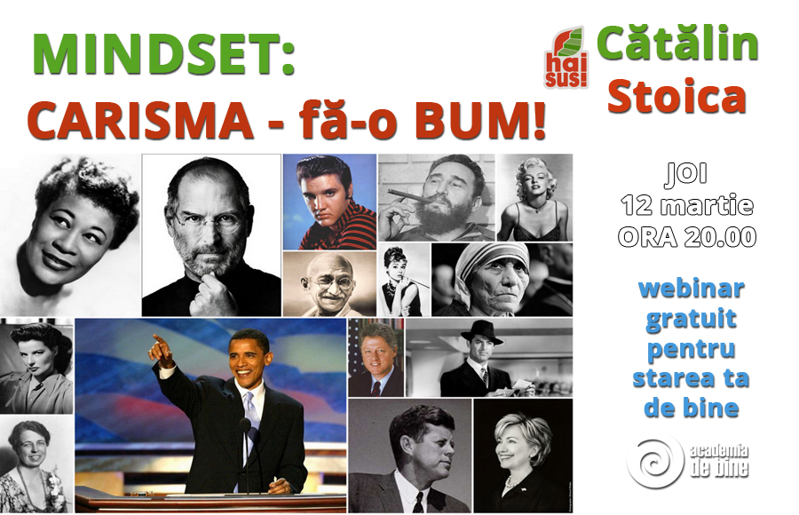 Webinar gratuit: CARISMA. Fa-o BUM!