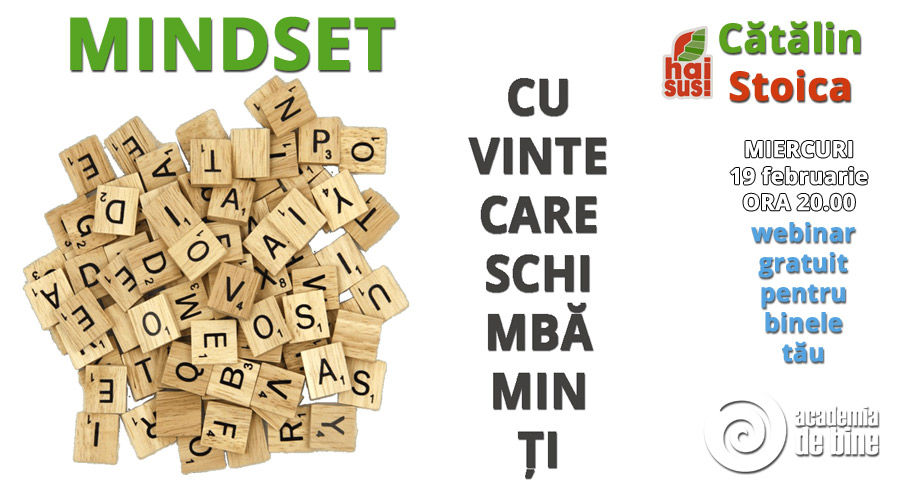 Webinar gratuit: Cuvinte care schimba minti